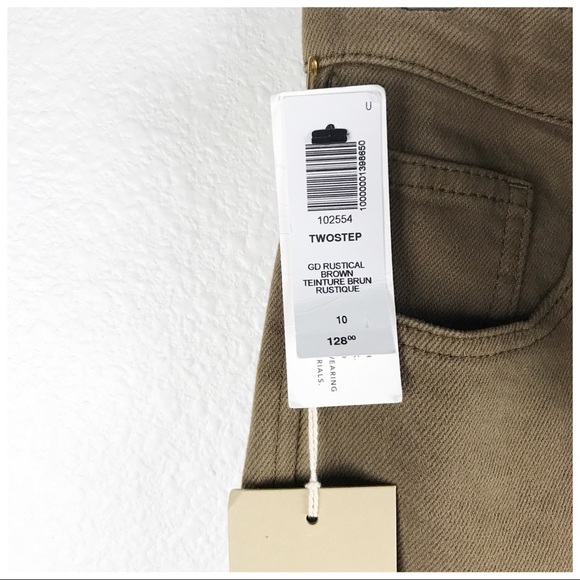 NWT‎ Wilfred Free TwoStep Jeans in Brown Size 10 - Picture 7 of 10